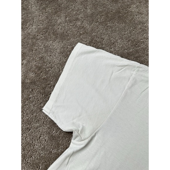 Vintage Mens 90s T-shirt LIFE IS NOT A GAME SO PLAY IT SAFE, Streetwear Size XL - Picture 5 of 7